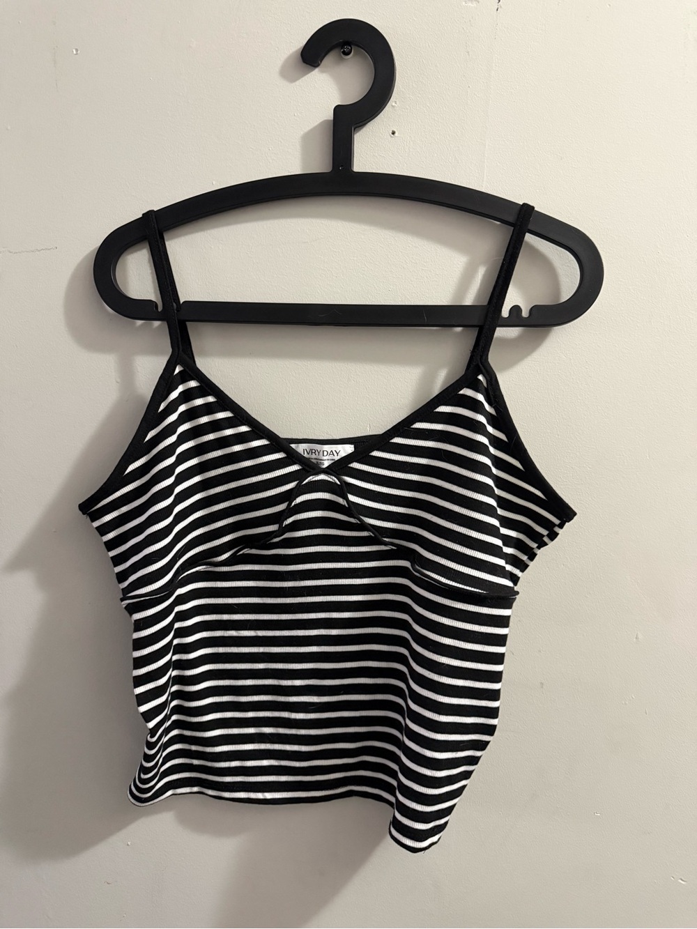 Black & White Striped Cami